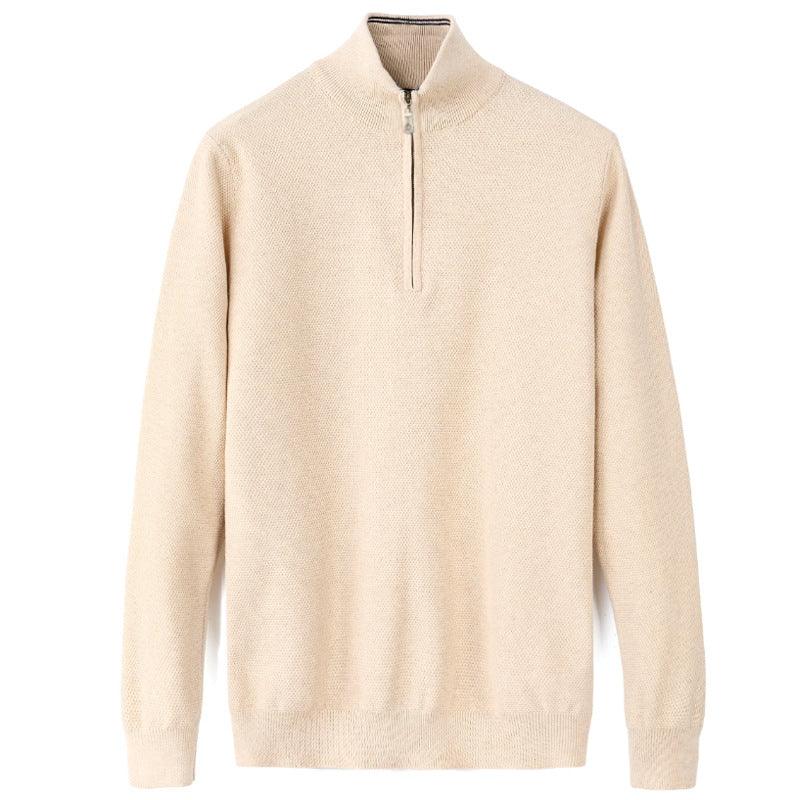 Stand-up Collar Men's Sweater Knitwear - melvincucci