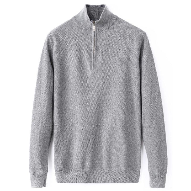 Stand-up Collar Men's Sweater Knitwear - melvincucci