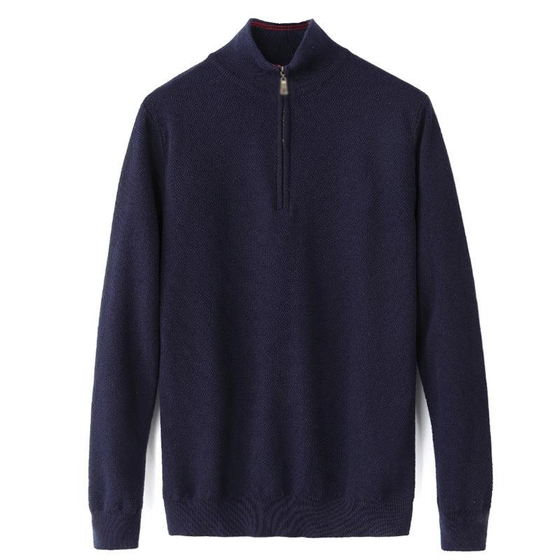 Stand-up Collar Men's Sweater Knitwear - melvincucci