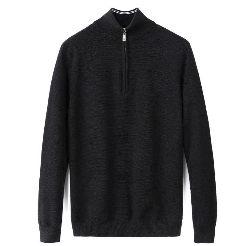 Stand-up Collar Men's Sweater Knitwear - melvincucci
