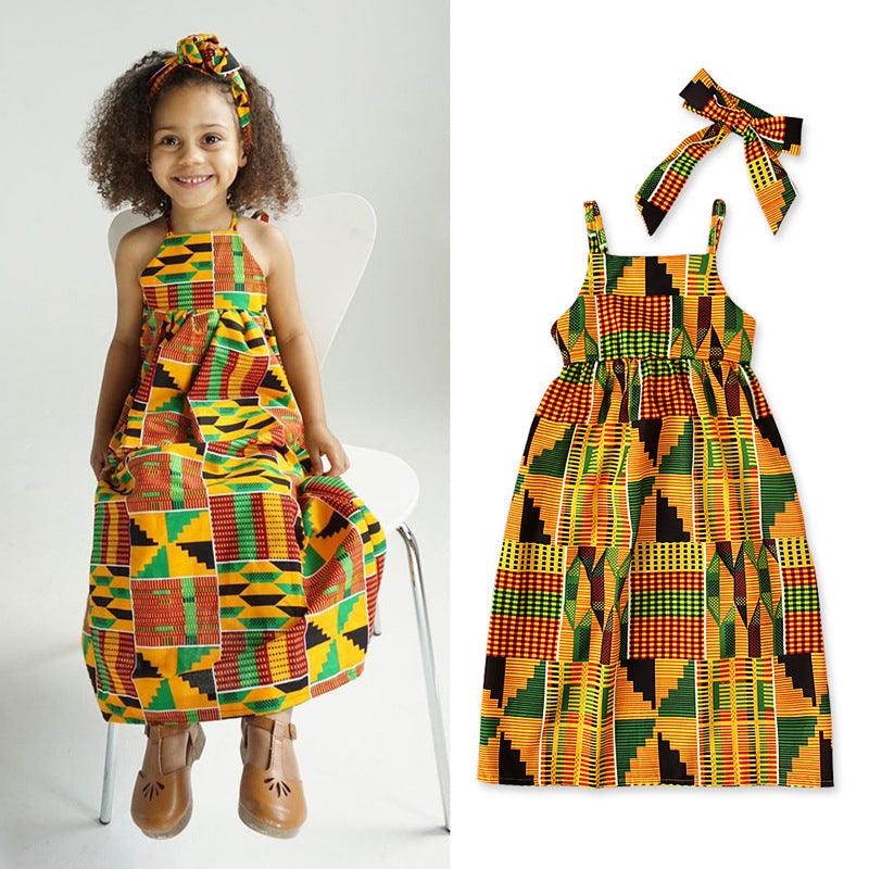 Strapless Strappy Skirt African Bohemian Style Dress - melvincucci