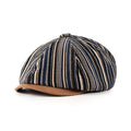 Striped Octagonal Hat Women New Newsboy Hat - melvincucci