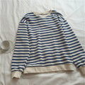 Striped Sweater Women Japanese Loose Student Blouse Women - melvincucci