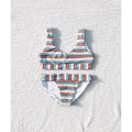 Striped swimsuit women - melvincucci