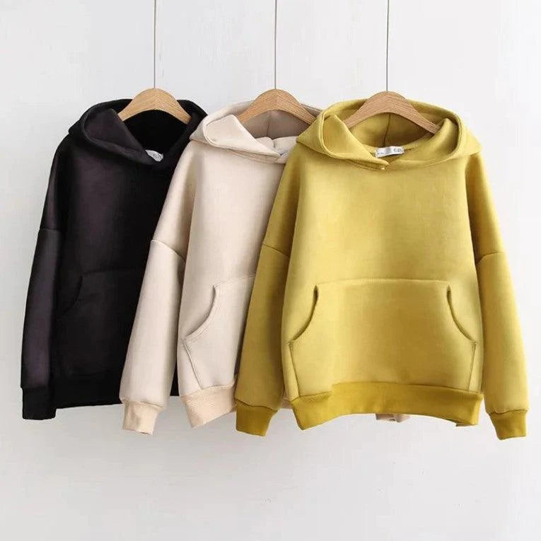 Suede Sweatshirt Hoodie - melvincucci