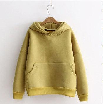 Suede Sweatshirt Hoodie - melvincucci