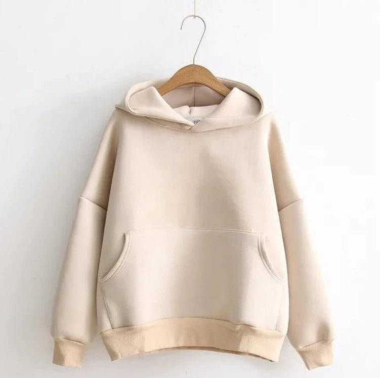 Suede Sweatshirt Hoodie - melvincucci