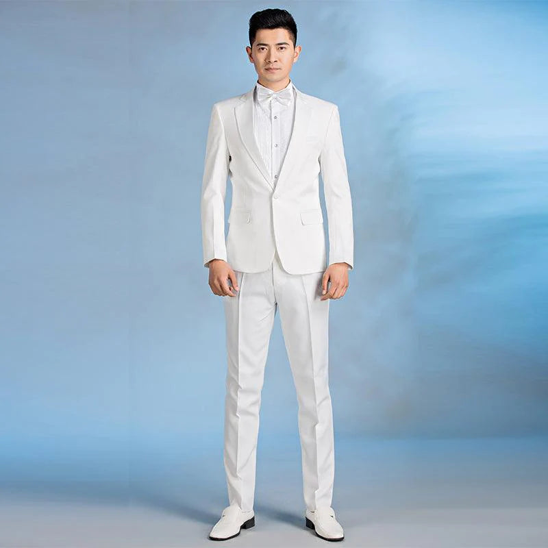 Suit Men Suit Groom Wedding Best Man Dress Slim Fit - melvincucci