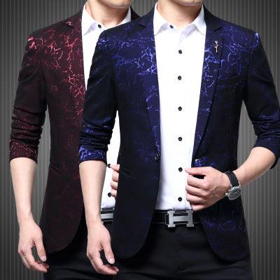 Suit slim casual suit - melvincucci