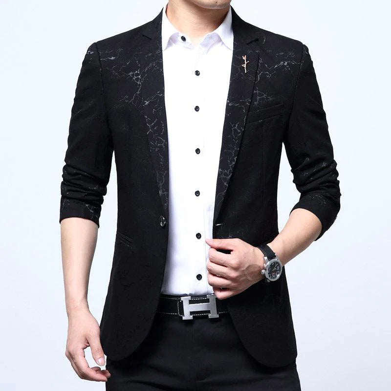Suit slim casual suit - melvincucci