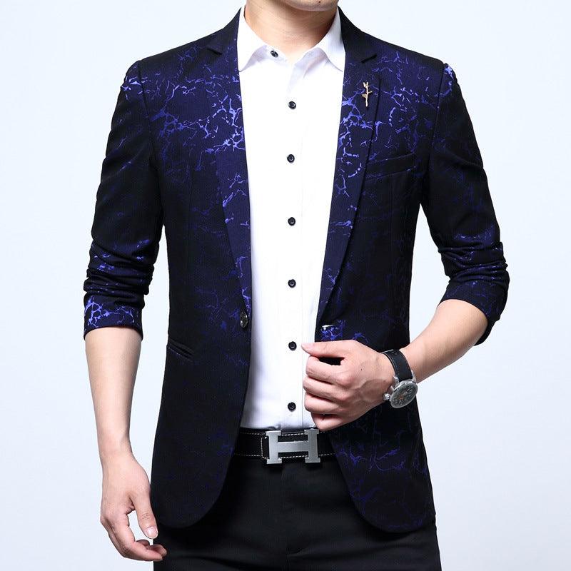 Suit slim casual suit - melvincucci