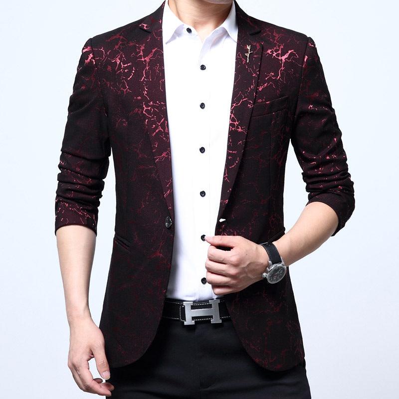 Suit slim casual suit - melvincucci