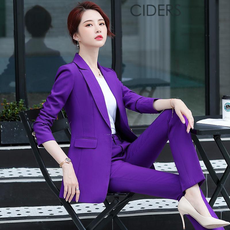 Suit Suit New High-end Ladies Suit Jacket Xiaoxiangfeng Overalls Yujiefeng - melvincucci