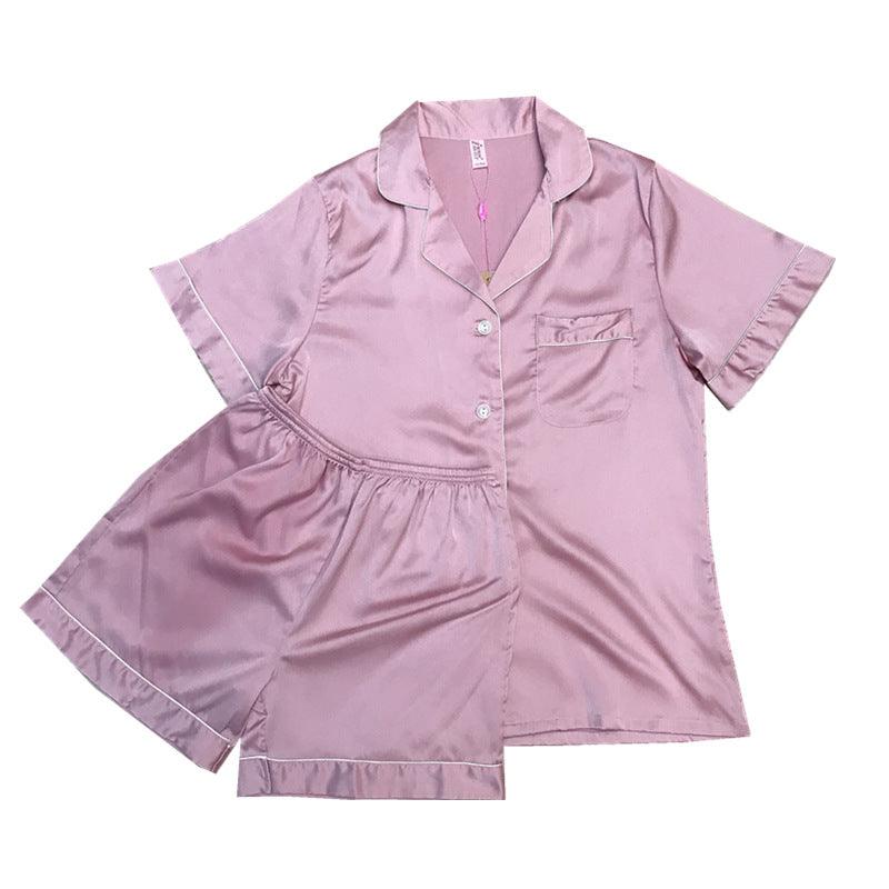 Suit Women Short Sleeve Shorts Pajamas Home Service - melvincucci