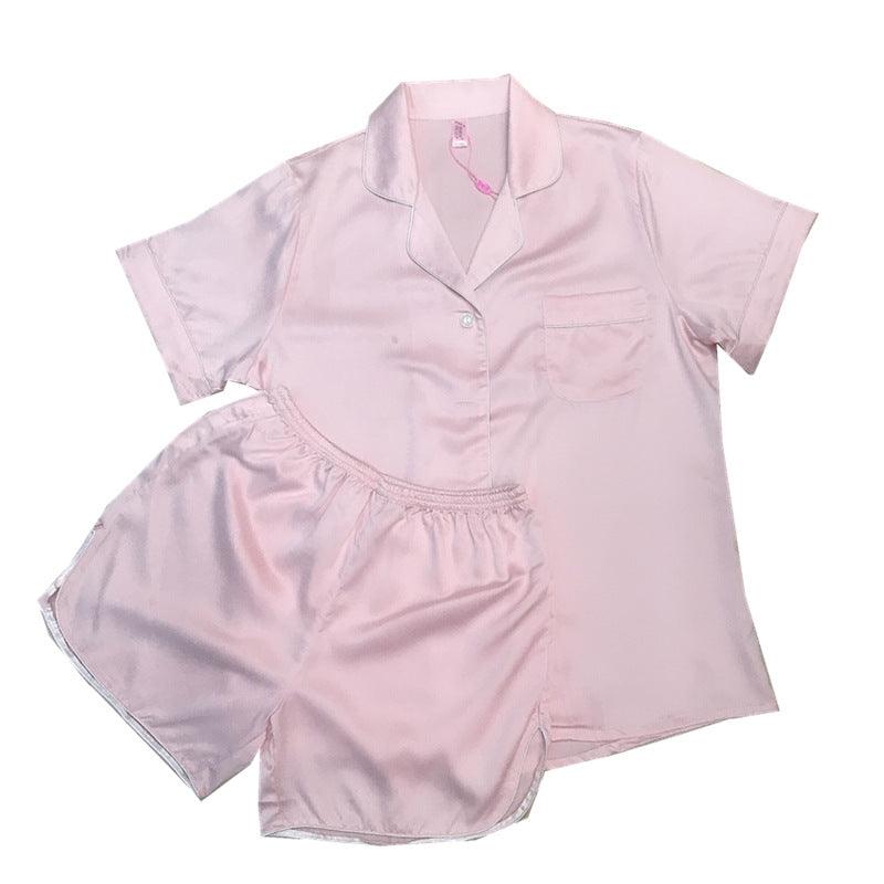 Suit Women Short Sleeve Shorts Pajamas Home Service - melvincucci