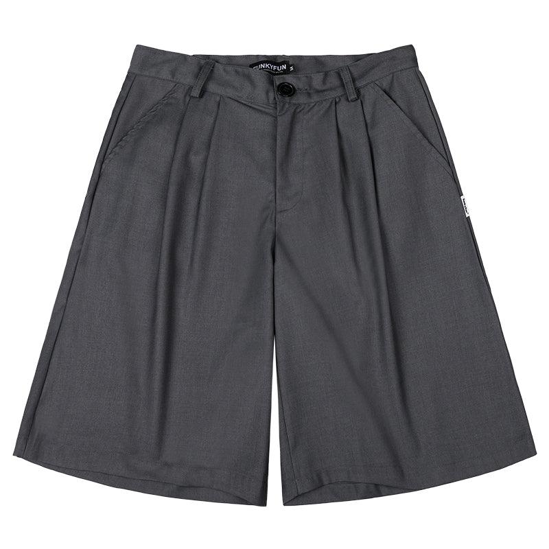 Summer Commuter Profile Trousers Shorts Trendy Men And Women Fashionable Drape Pants Five-Point Pants - melvincucci