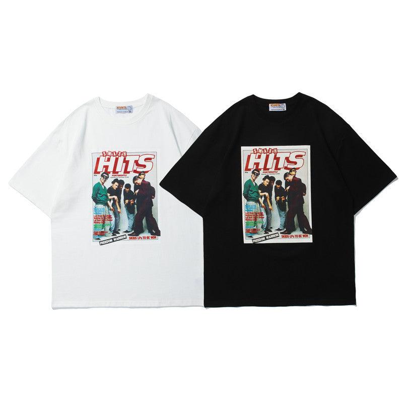 Summer Cool Loose T-shirt Men - melvincucci
