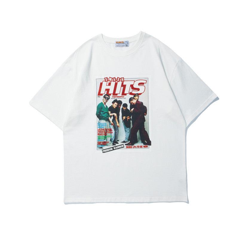 Summer Cool Loose T-shirt Men - melvincucci
