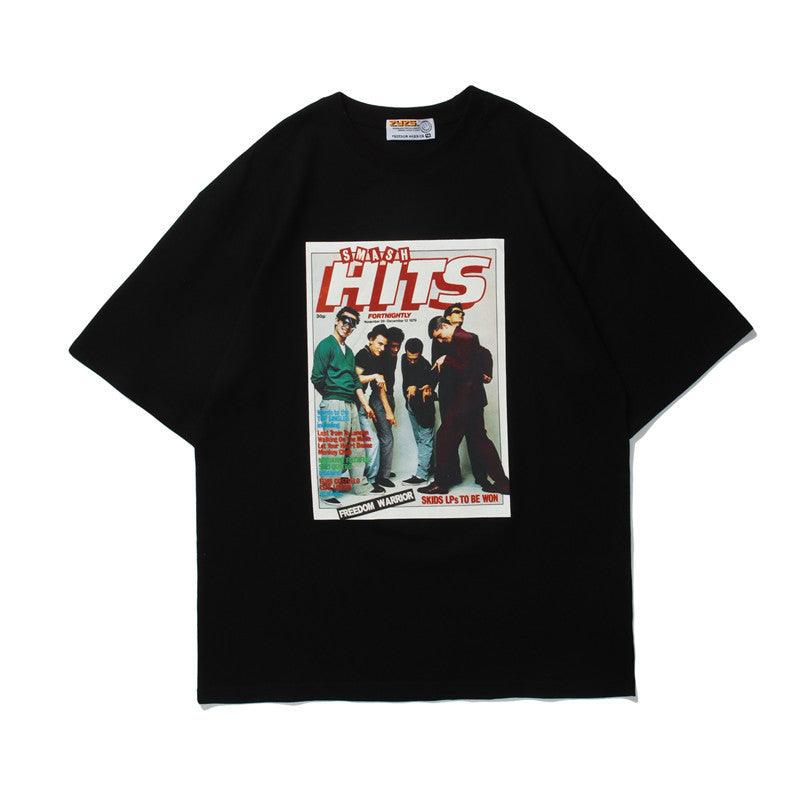 Summer Cool Loose T-shirt Men - melvincucci