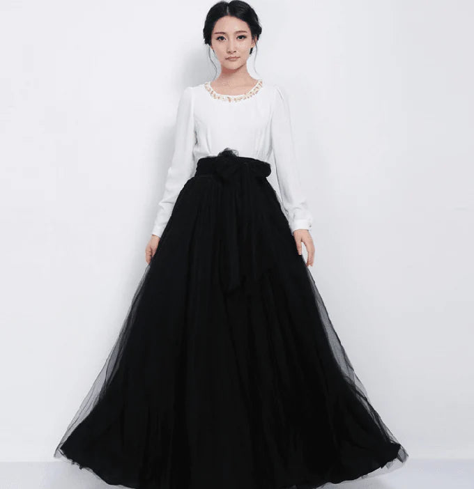 Summer Dress Long Skirt Women TUTU Net - melvincucci