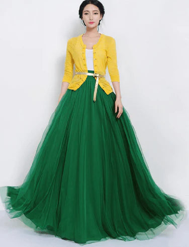 Summer Dress Long Skirt Women TUTU Net - melvincucci