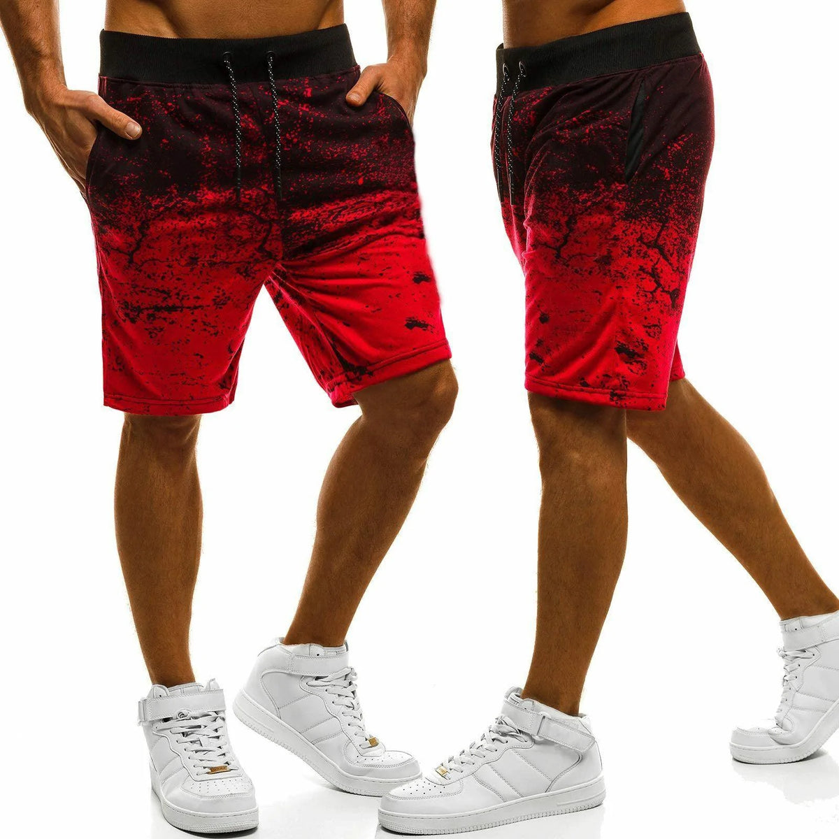 Summer Men's Casual Shorts Sports Pants Slim Beach Pants Men - melvincucci