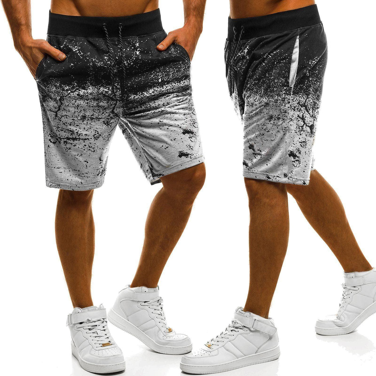 Summer Men's Casual Shorts Sports Pants Slim Beach Pants Men - melvincucci