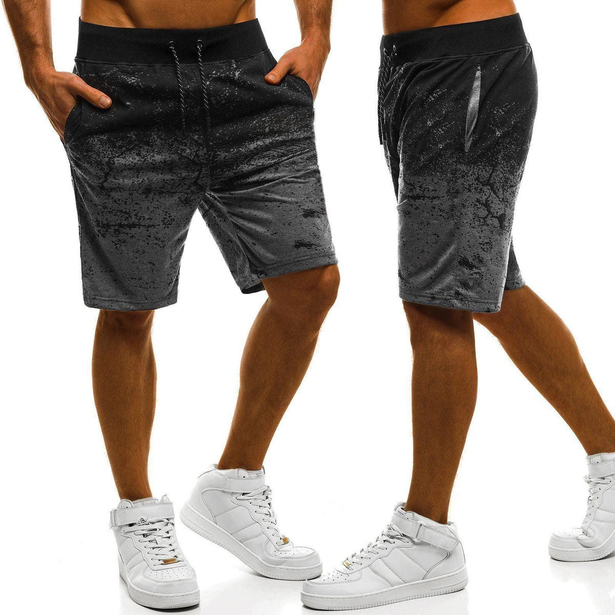Summer Men's Casual Shorts Sports Pants Slim Beach Pants Men - melvincucci