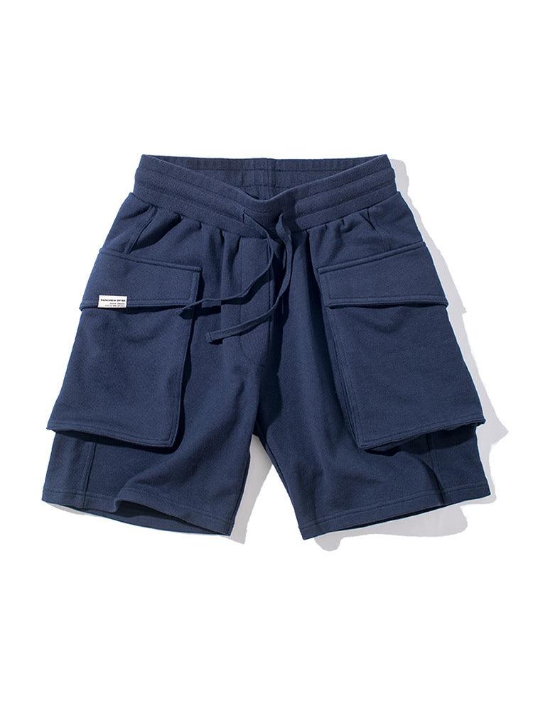 Summer New Army Pants Knitted Sports Five-point Shorts Xia Amei Khaki Loose Casual Pants Men - melvincucci
