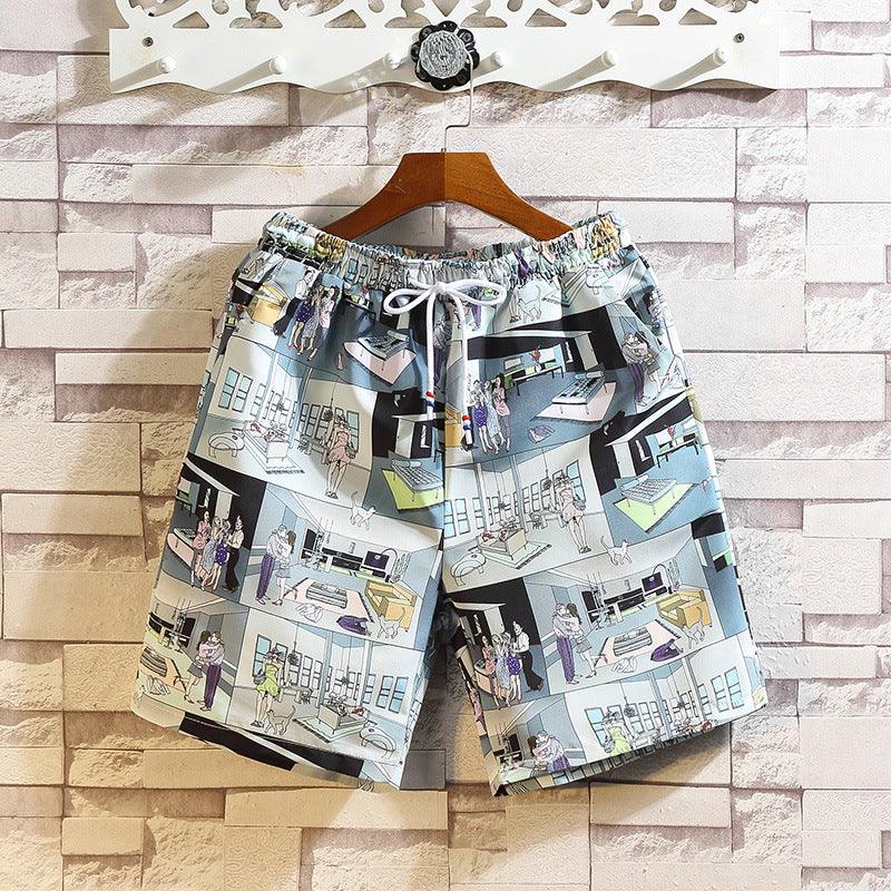 Summer New Casual Pants Men's Sports Shorts - melvincucci