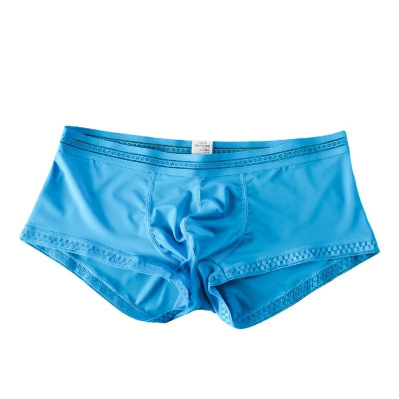 Summer New Translucent Ice Silk Underwear Men Sexy - melvincucci