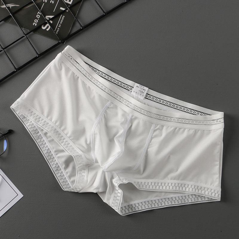 Summer New Translucent Ice Silk Underwear Men Sexy - melvincucci