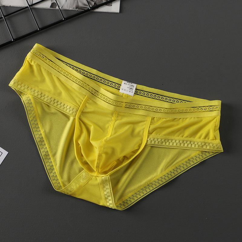 Summer New Translucent Ice Silk Underwear Men Sexy - melvincucci