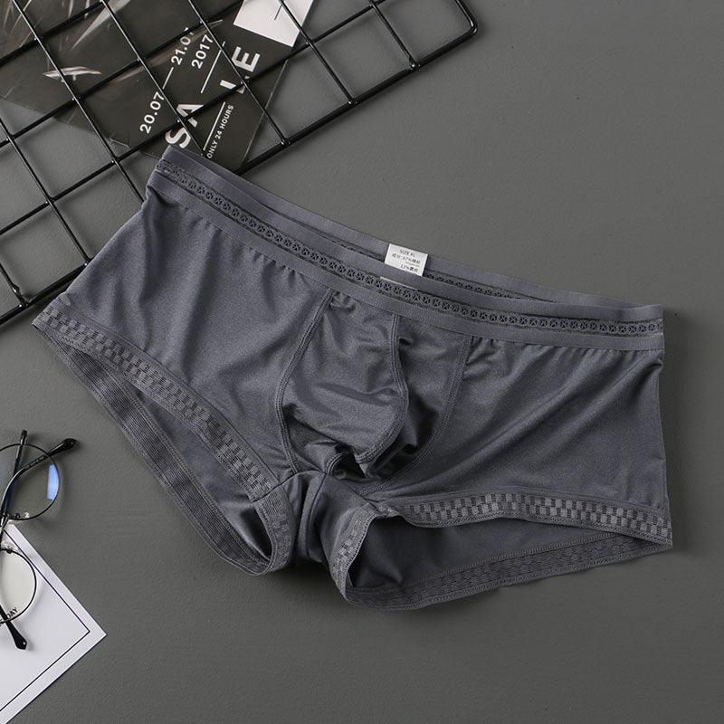 Summer New Translucent Ice Silk Underwear Men Sexy - melvincucci