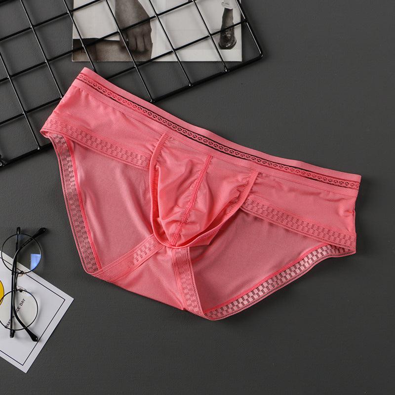 Summer New Translucent Ice Silk Underwear Men Sexy - melvincucci