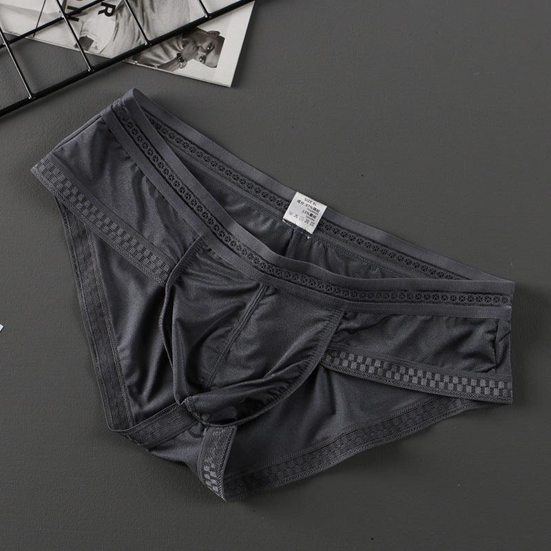 Summer New Translucent Ice Silk Underwear Men Sexy - melvincucci