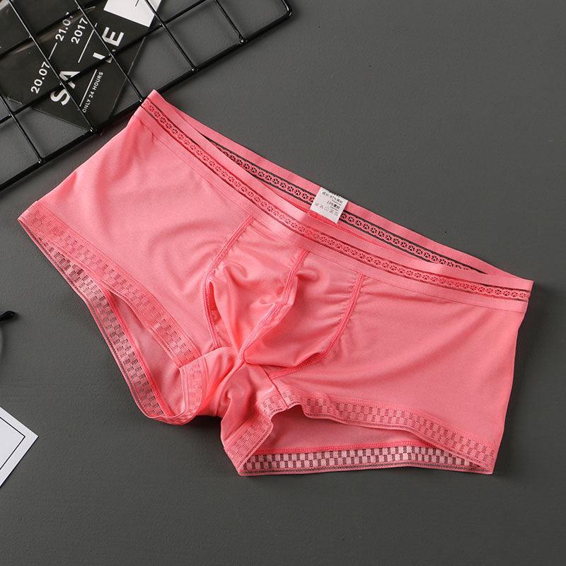 Summer New Translucent Ice Silk Underwear Men Sexy - melvincucci