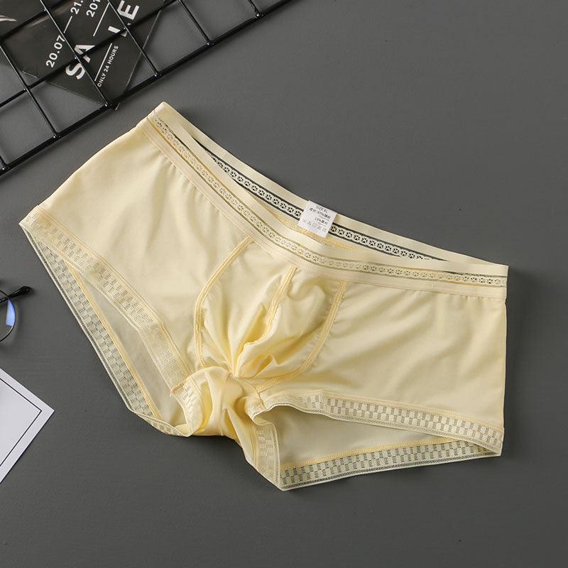 Summer New Translucent Ice Silk Underwear Men Sexy - melvincucci