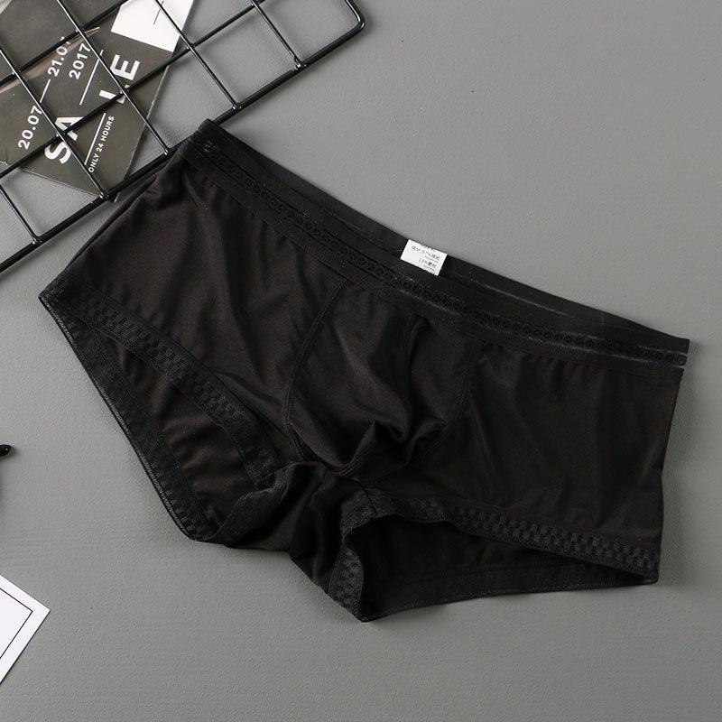 Summer New Translucent Ice Silk Underwear Men Sexy - melvincucci