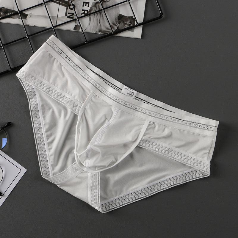 Summer New Translucent Ice Silk Underwear Men Sexy - melvincucci