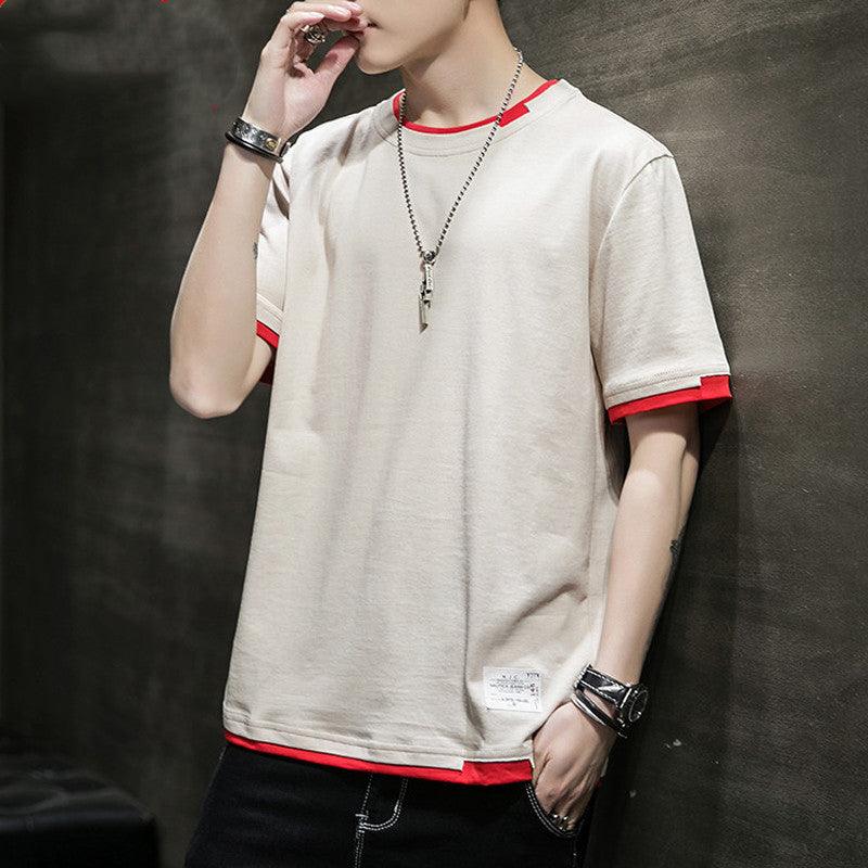 Summer Short Sleeve t-Shirt Men - melvincucci