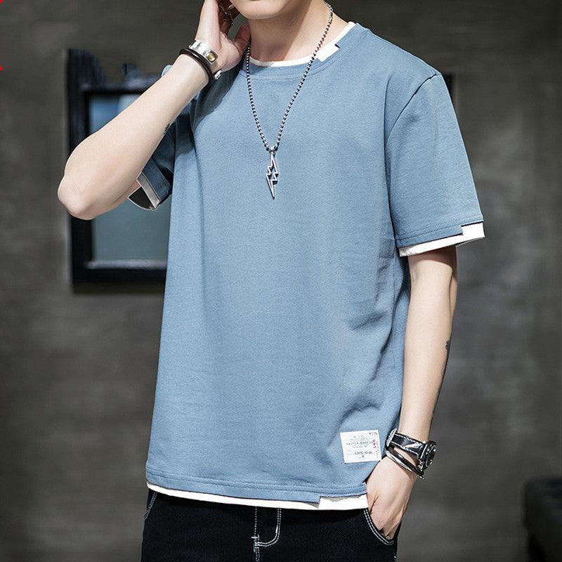 Summer Short Sleeve t-Shirt Men - melvincucci