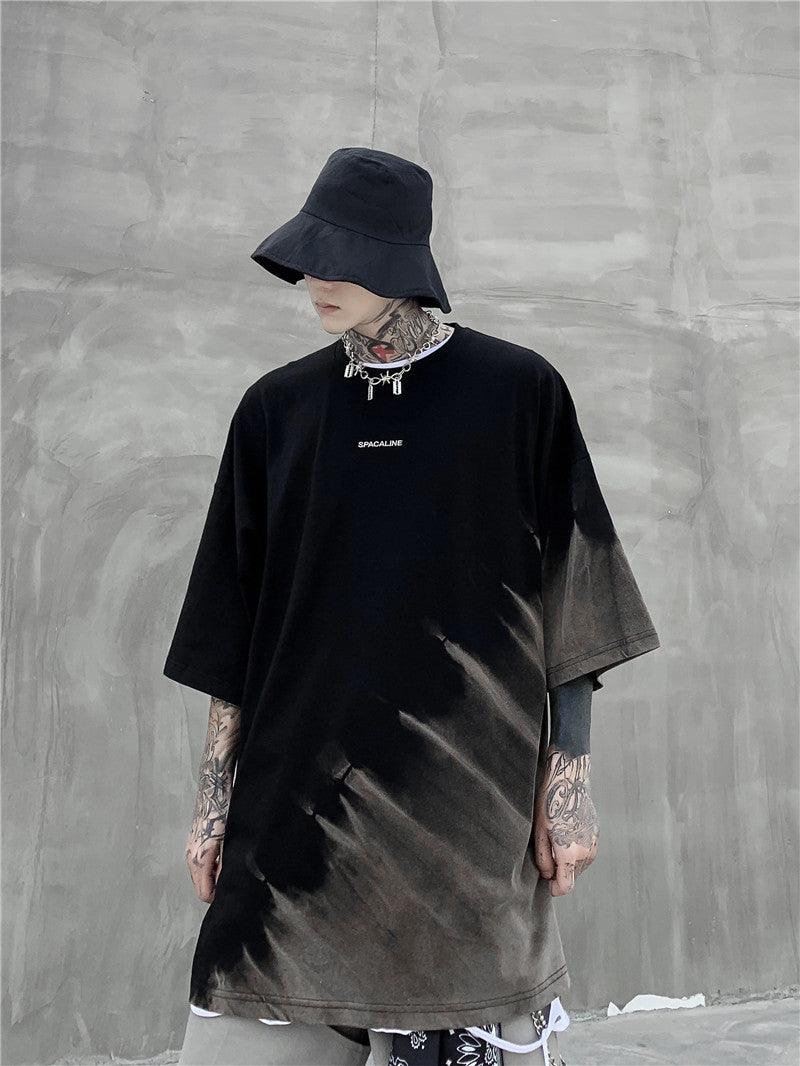Summer short-sleeved T-shirt men oversize - melvincucci