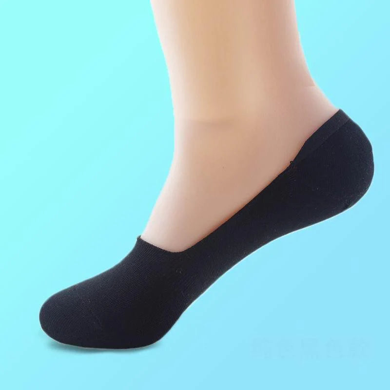 Summer Thin Boat Socks With Bamboo Fiber Invisible Socks For Men - melvincucci