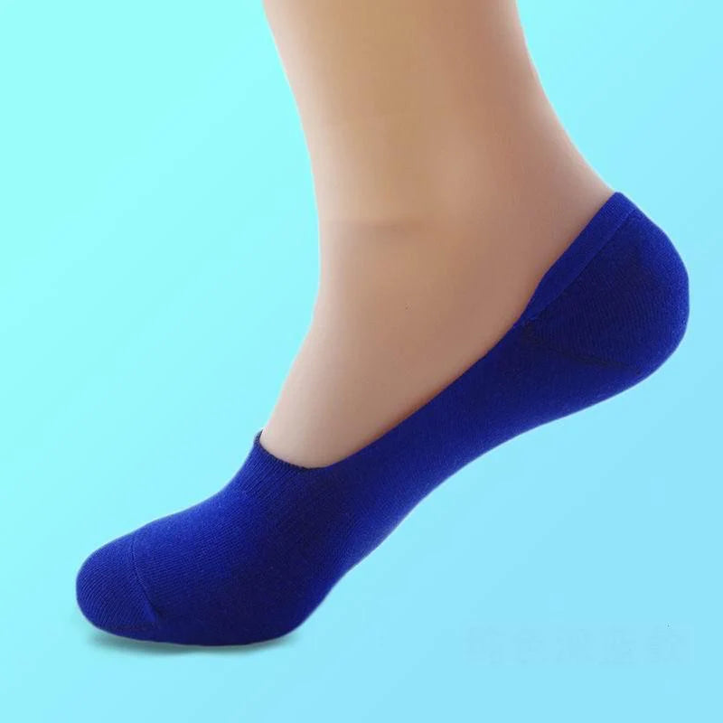 Summer Thin Boat Socks With Bamboo Fiber Invisible Socks For Men - melvincucci
