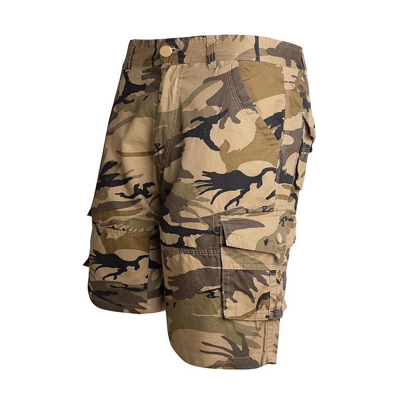 Summer Workwear Men's Camouflage Shorts, Loose Pants, Plus Size European And American Men - melvincucci