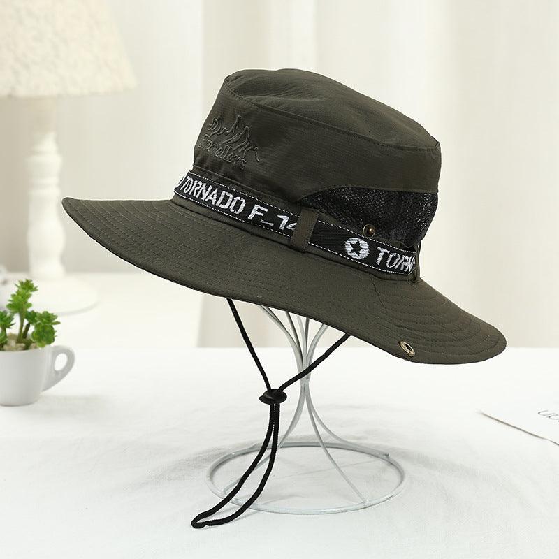 Sun Hat Men Summer Fishing Hat Men Sun Protection Outdoor Climbing Hat - melvincucci