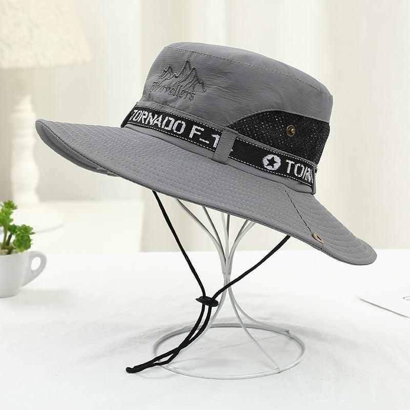 Sun Hat Men Summer Fishing Hat Men Sun Protection Outdoor Climbing Hat - melvincucci