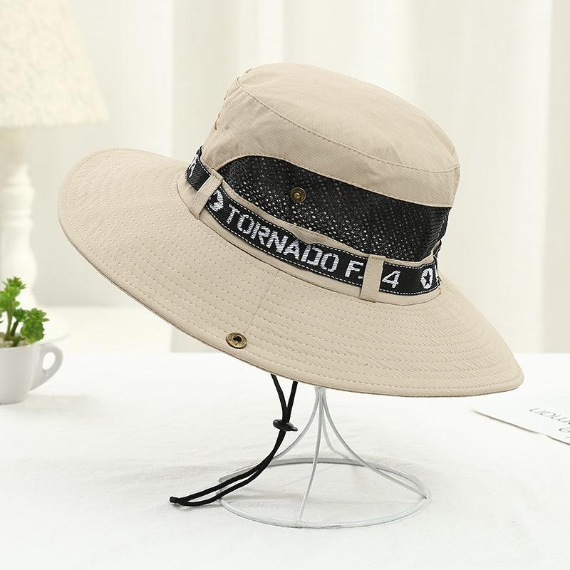 Sun Hat Men Summer Fishing Hat Men Sun Protection Outdoor Climbing Hat - melvincucci