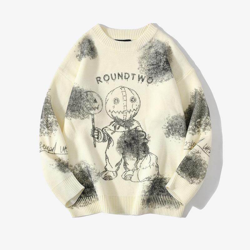 Sweater Couple All-Match Student Knitwear - melvincucci